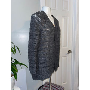 Love on a hanger Sweater Cardigan Gray Large